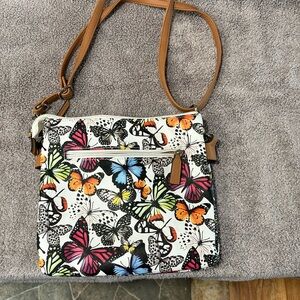 Butterfly Crossbody purse